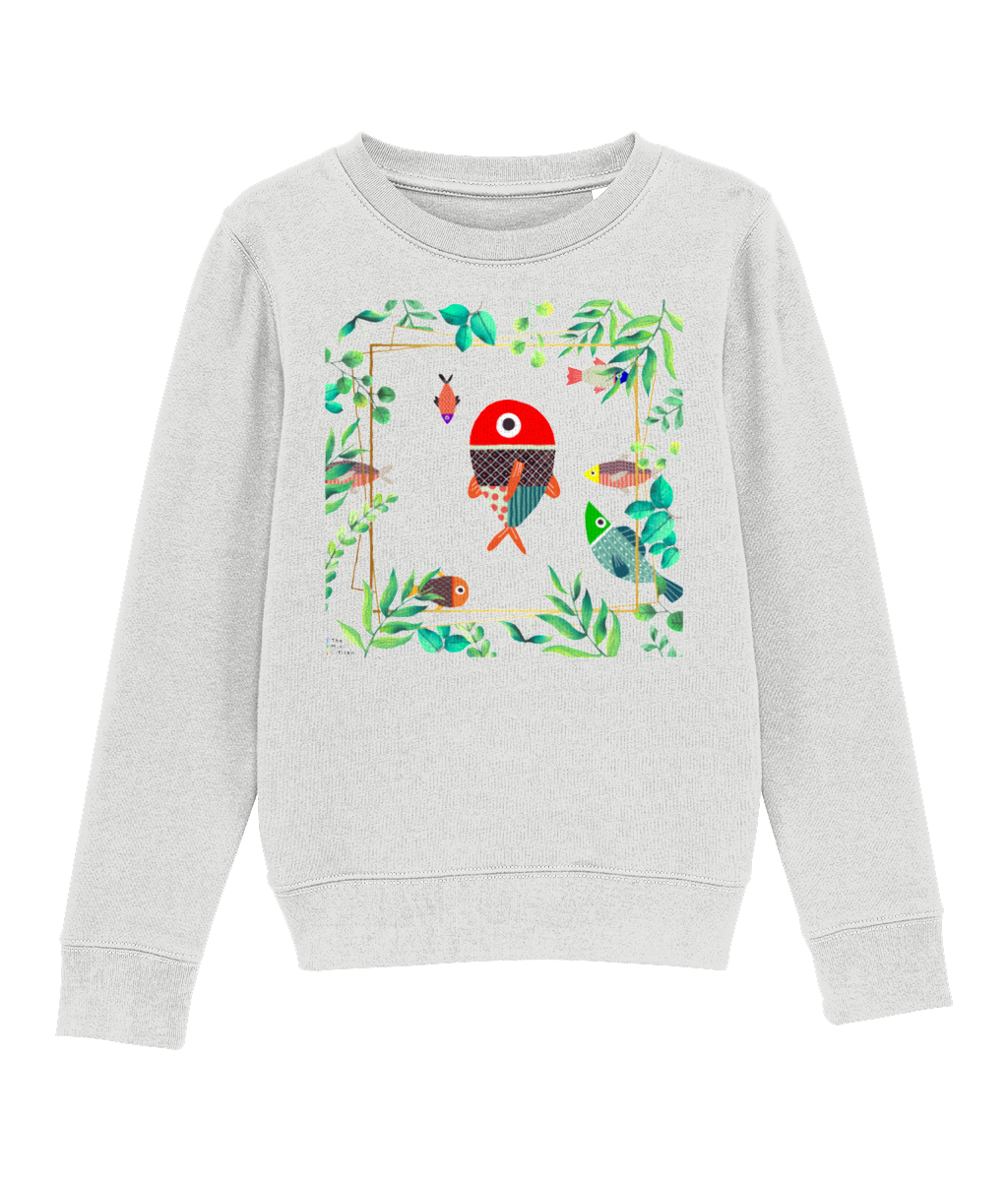 Sweatshirt Happy Fishes 3-14 Years