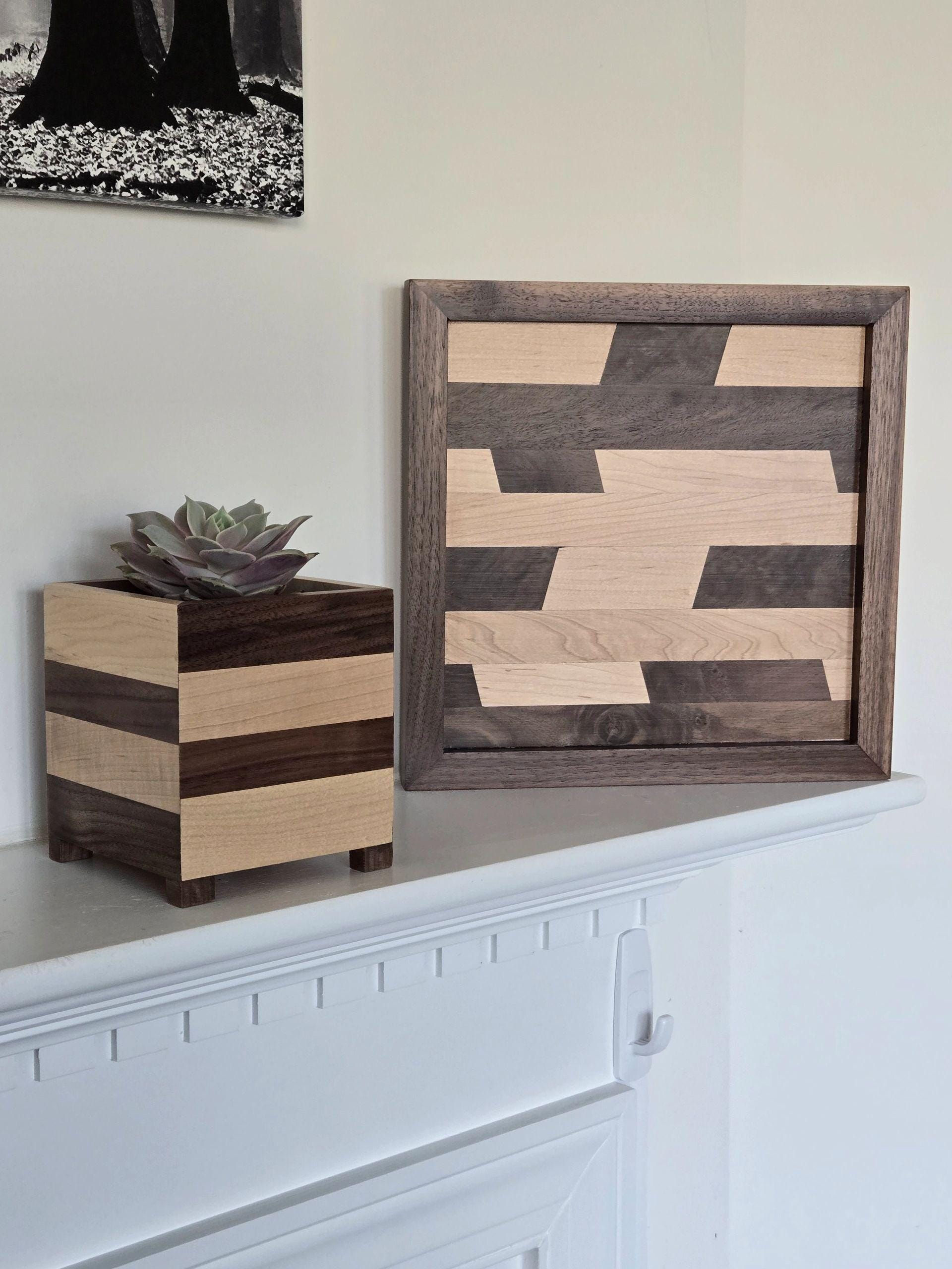 Mini Wood Planter Box