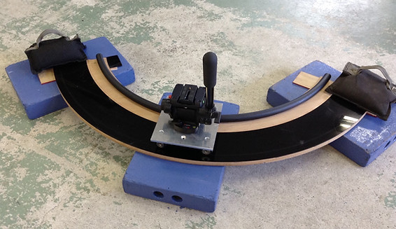 小型円形ドリーの様子1