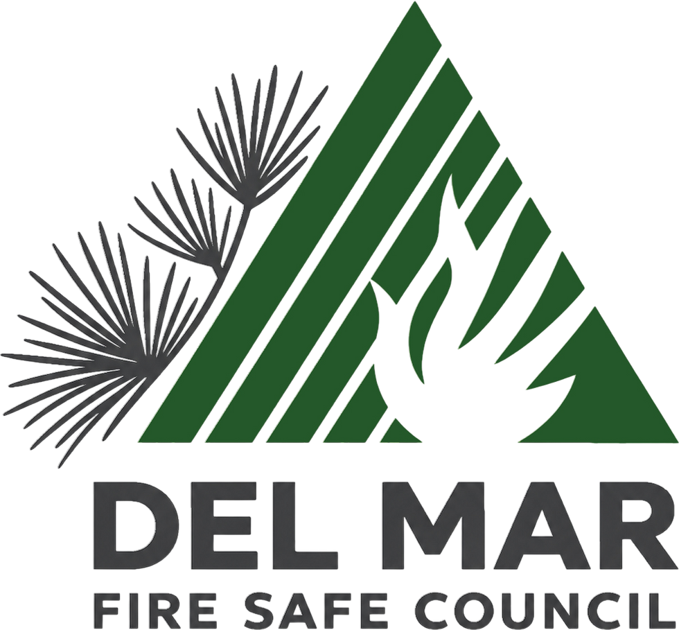 Logo Del Mar Fire Safe Council