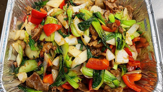 (Full Pan) Beef With Black Bean Sauce