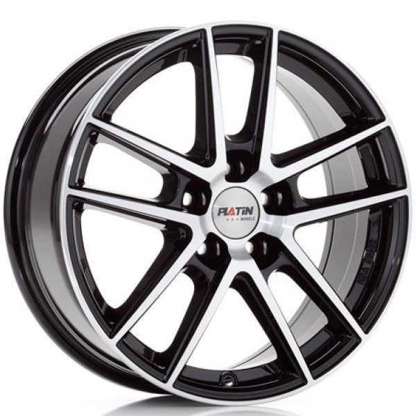 Thumbnail: Platin P73 Silver / Racing black / Black polished