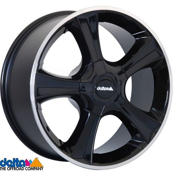 Thumbnail: Delta Sins Matt Black / Silver / Black Polished lip / Shinyblack