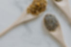 Chamomile and lavender, fall tea options