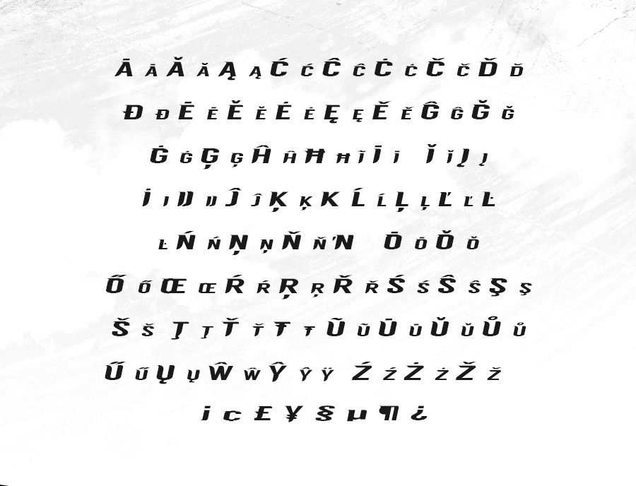 Thumbnail: Drift Typeface
