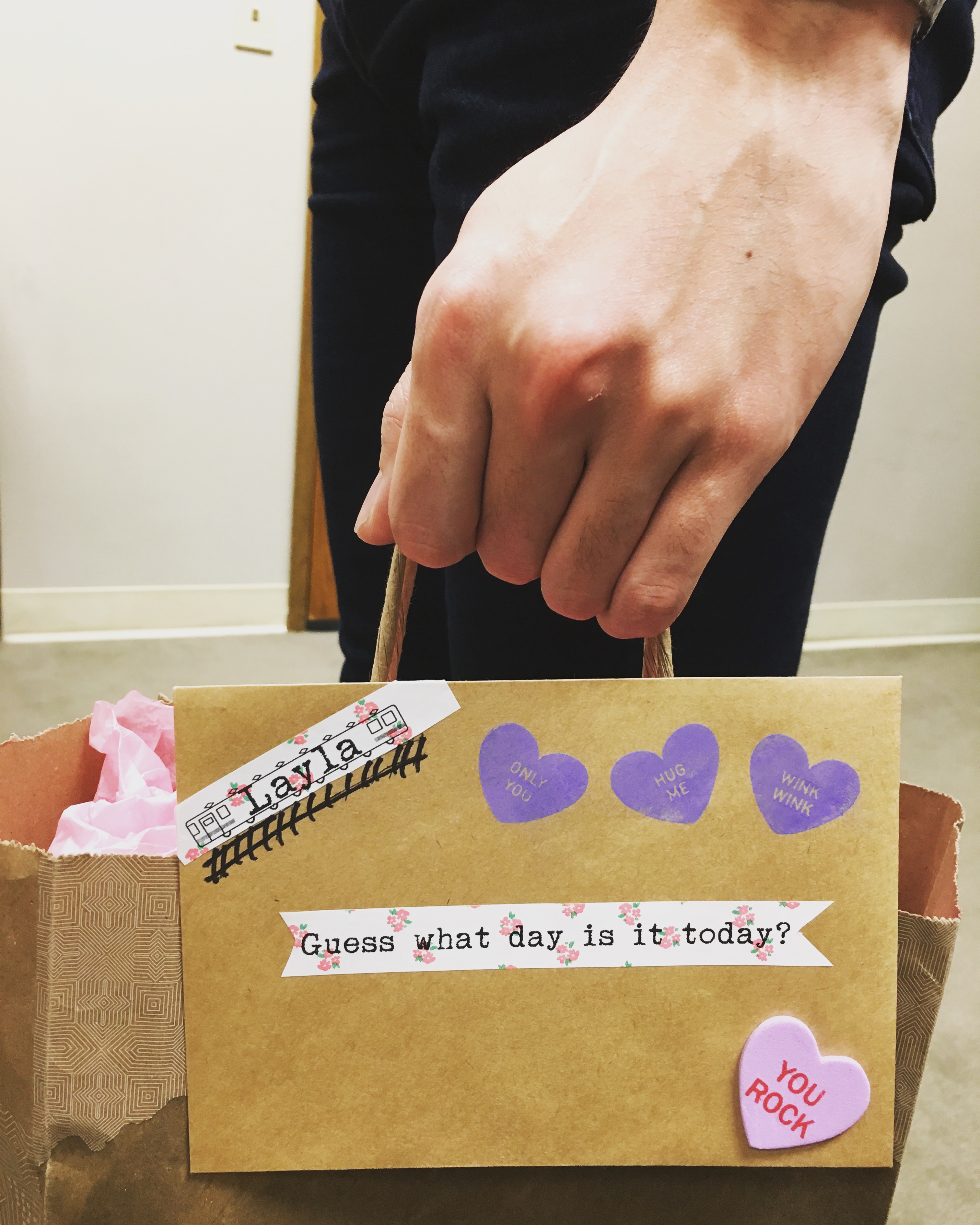 Preparing gift