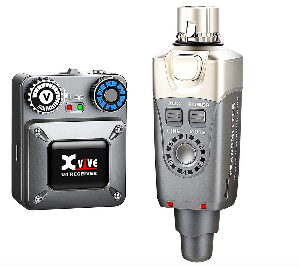 Xvive U4 In-Ear Monitor, Wireless Digital Monitor System
