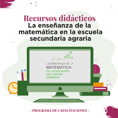 Recurso didáctico disponible: Enseñanza de la matemática en la secundaria agraria