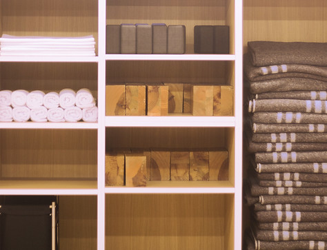 Yoga Supply Wall