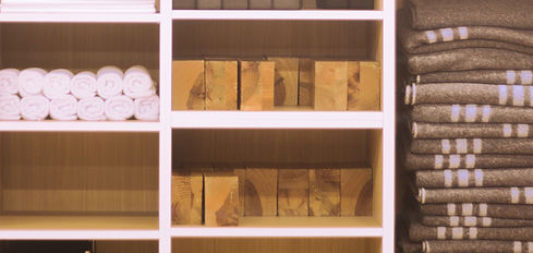Organized Shelf Items