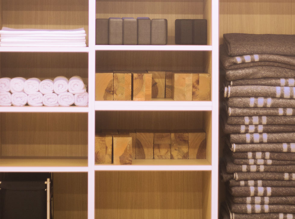 Yoga Supply Wall