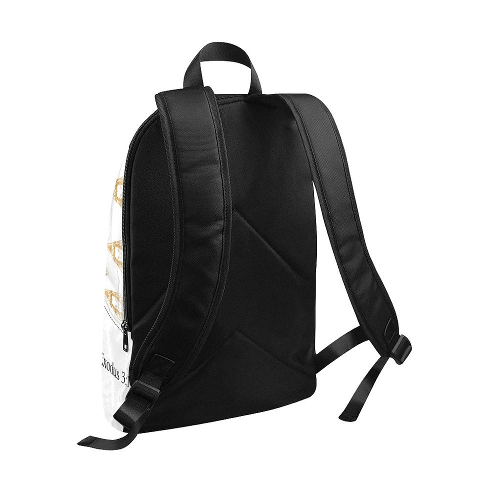 Thumbnail: Ahayah Backpack Exodus 3:14(White)