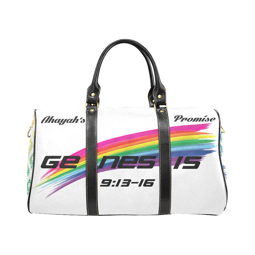 Thumbnail: Ahayah's Promise Duffle Bag Genesis 9:13-16