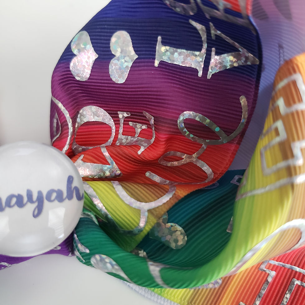 Thumbnail: Ahayah Multicolored Hairbow