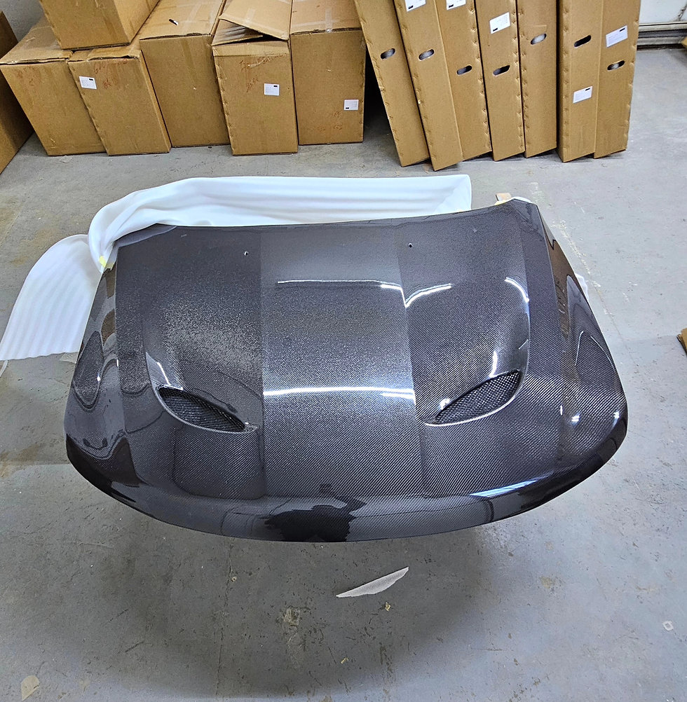 Jeep Grand Cherokee Real Carbon Fiber Hood SRT style 2011-2021 SRT TRACKHAWK RT