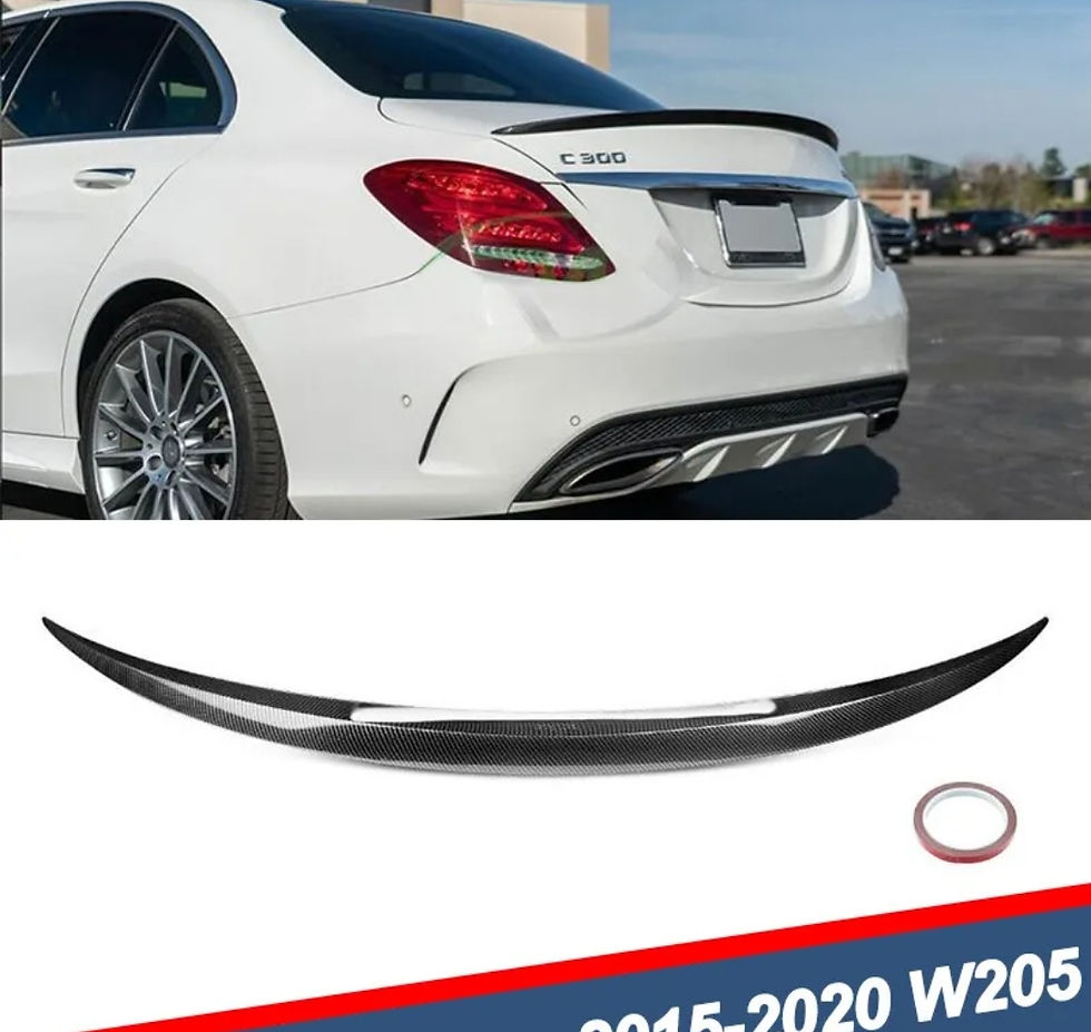 Mercedes Benz C300 trunk Spoiler wing C63 style for w205 2015-2021 C350 C43