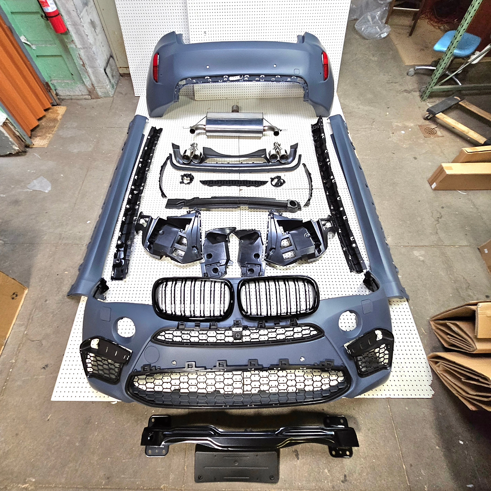 For BMW X6 F16 Bumpers M body kit complete conversion 2015-2019 35i 50i