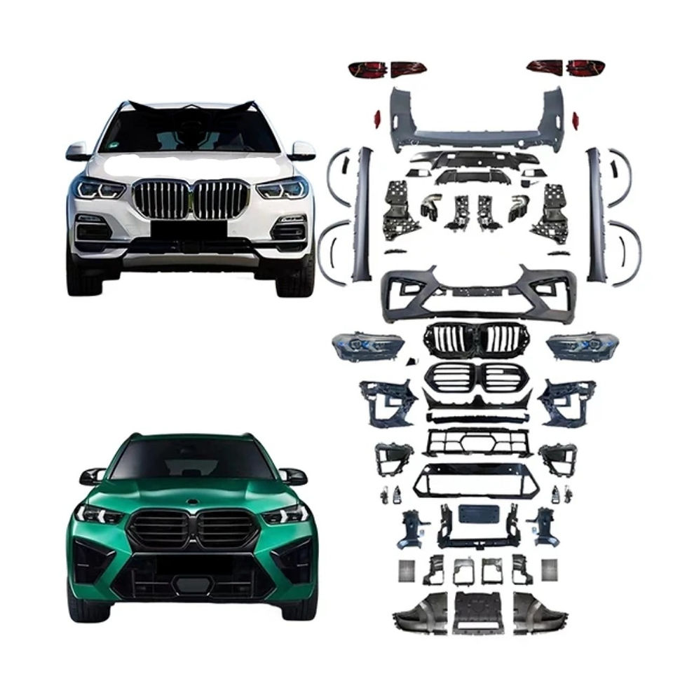 For BMW x5 G05 Bumpers Facelift to 2024 M conversion kit F95 style for 2019-23
