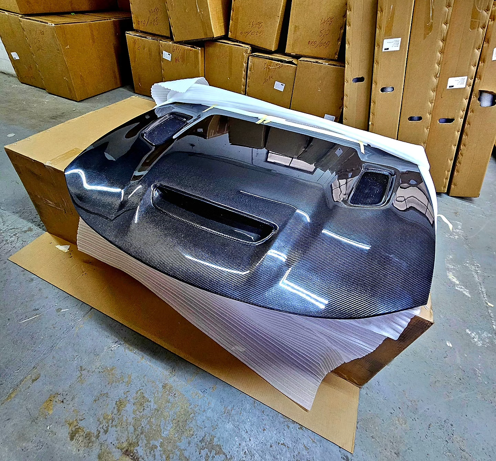 Dodge Charger Real Carbon Fiber Hood Redeye SRT style 2015-2024 SXT RT GT