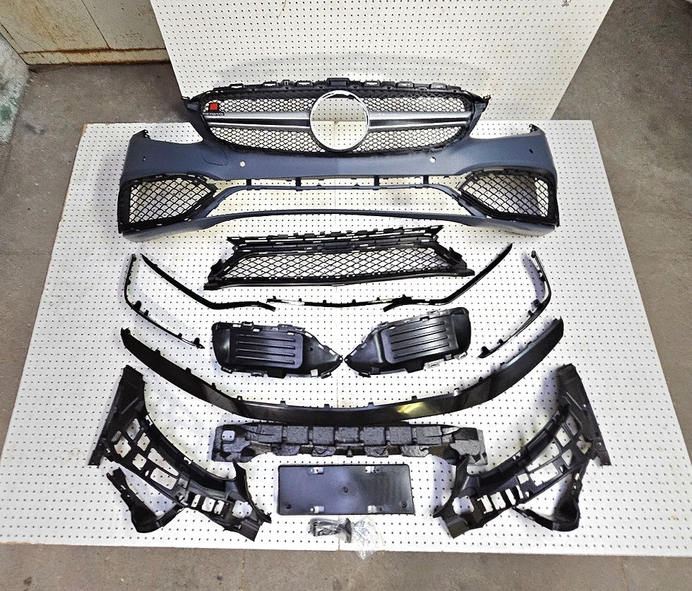 For Mercedes Benz C300 Front Bumper AMG C63 style body kit W205 2015-2021