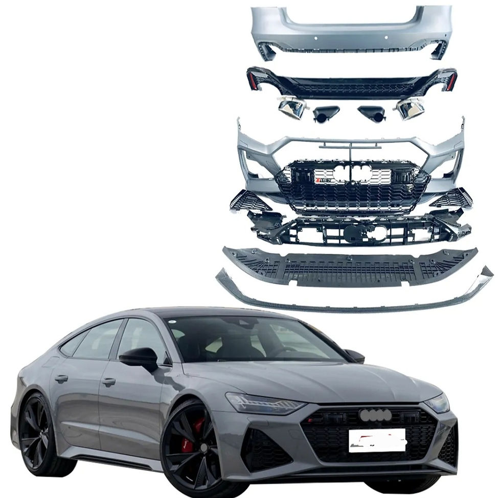 For Audi A7 S7 full bodykit facelift to RS7 c8 front rear Bumper complete