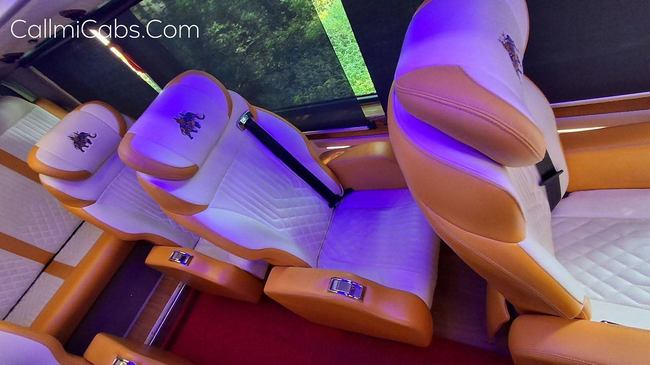 Force Super Luxury Urbania Van on Rent in Varanasi for VIPs and VVIPs for election campaigns