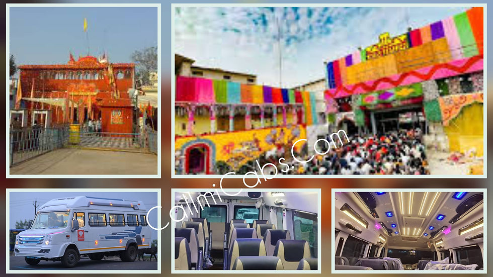 Patna to Khatu Shyam Ji Mandir | Tempo Traveller & Urbania Vans on Rent