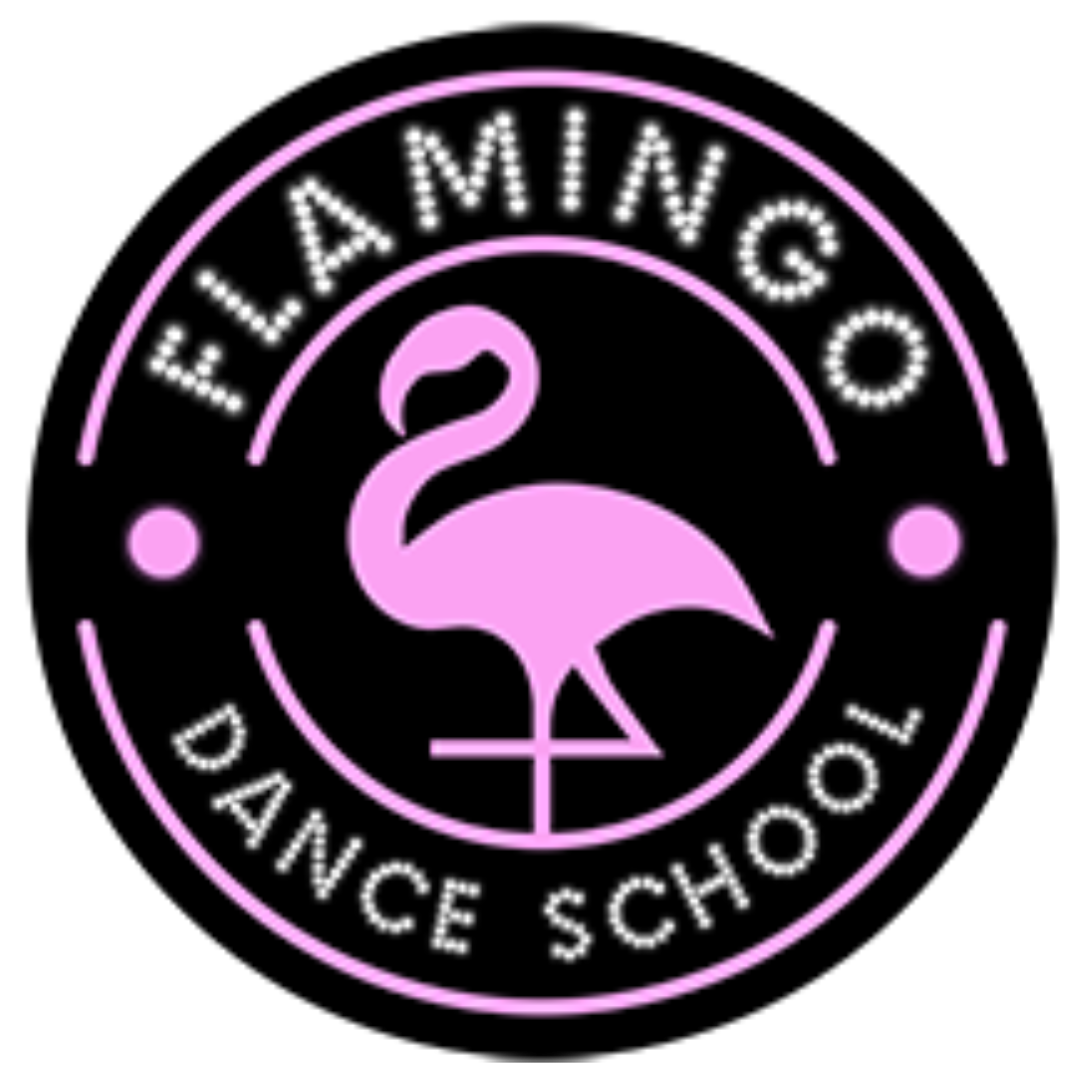 Flamingo Dance School — logotipo oficial de la escuela