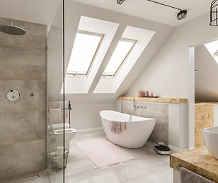 modernes Badezimmer