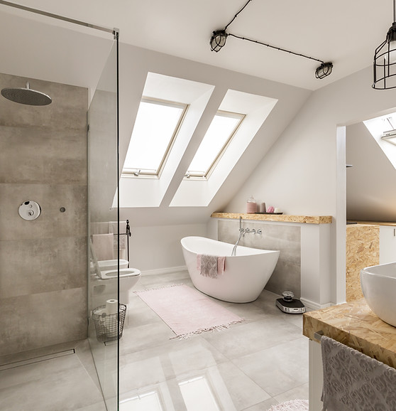 modernes Badezimmer