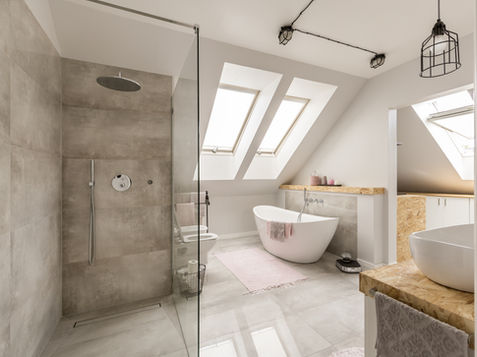 modernes Badezimmer