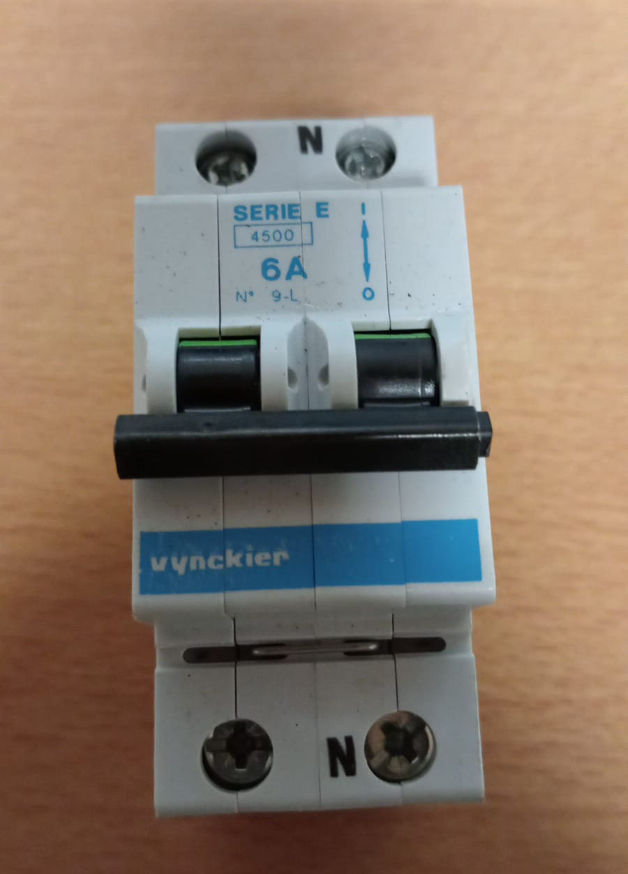 Vynckier 6A installatieautomaat serie E