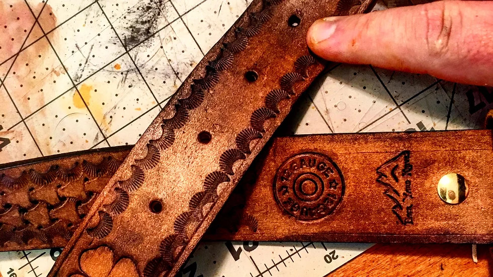 custom tooled belts