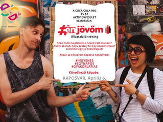#Énjövőm - Álláskeresést segítő tréning fiataloknak, a Coca-Cola HBC támogatásával