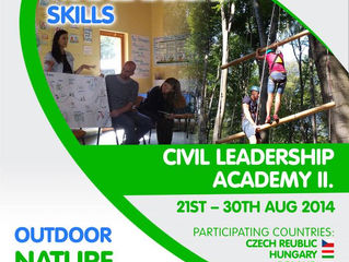 Együttműködés: Élményakadémia - Civil Leadship Academy #2