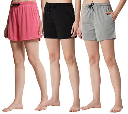 Thumbnail: Fflirtygo Women's Cotton Solid Shorts/Nikar with 2 Pockets �100% Export Quality 