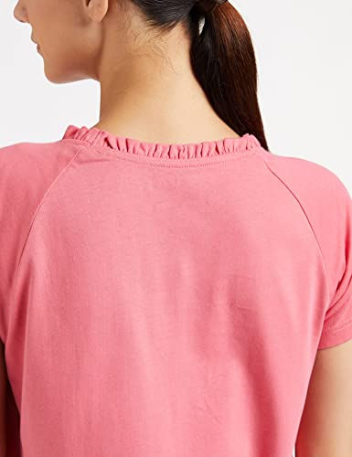Thumbnail: Amazon Brand - Eden & Ivy Women's Cotton Solid Calf Length Nightdress Relaxed Ni