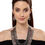 Thumbnail: Shining Diva Fashion Latest Stylish Fancy Oxidised Silver Tribal Necklace Jewell