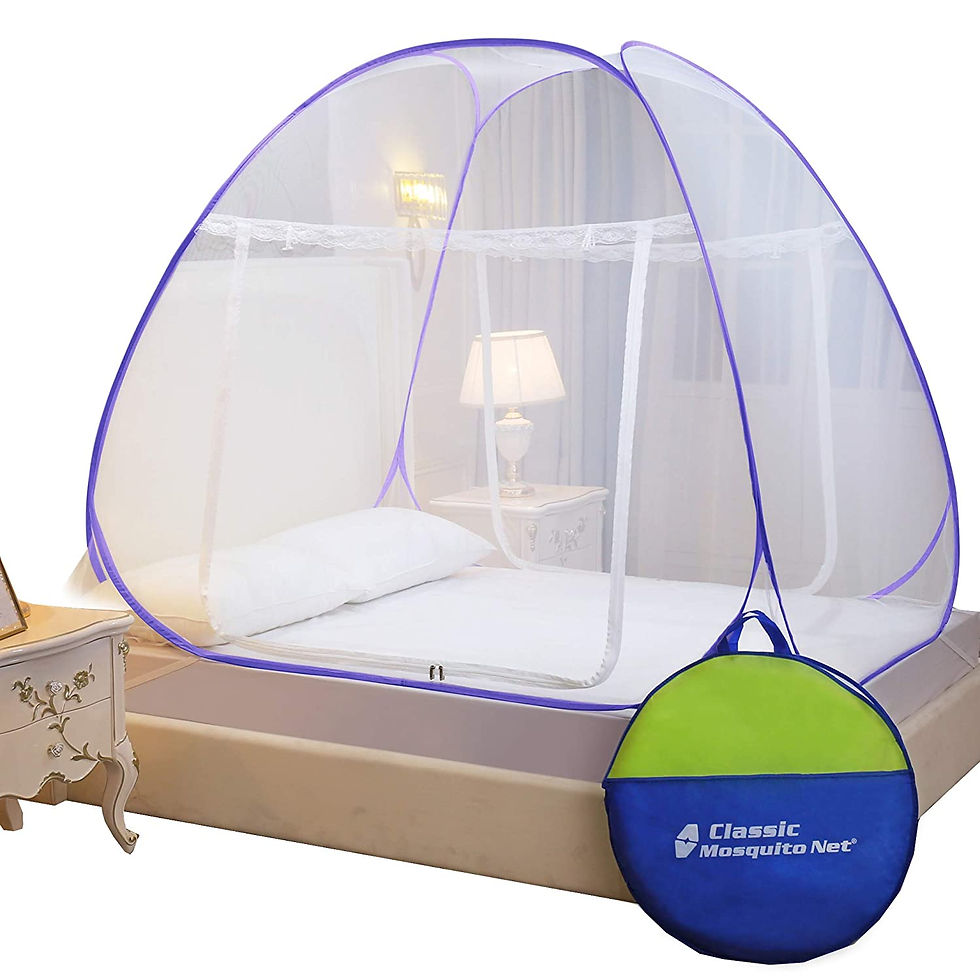 Thumbnail:  Mosquito Net, Polyester, Foldable for Double Bed, Strong 30GSM, PVC Coated Ste