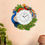 Thumbnail: Divine Crafts Peacock Wooden Wall Clock for Home (Multicolour)
