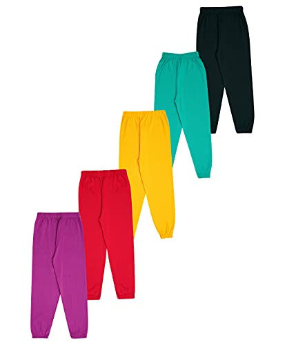 Thumbnail: KYDA KIDS Girl's Fitted Track Pants (K-GRL-PWR_Multicolour