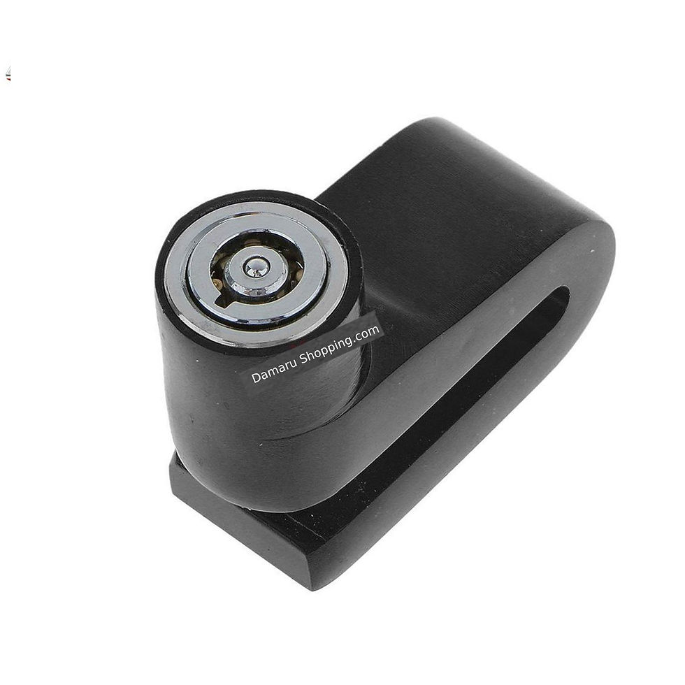 Thumbnail: Stainless Steel Heavy Duty Painted Finish Disc Brake Anti Theft 7mm Pin Wheel Lo