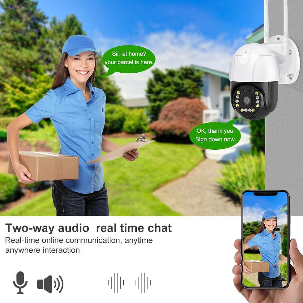Thumbnail: Smarthome 4G SIM(All Supported) Gorilla 3MP Full HD IP66 Outdoor V380 Wireless