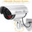 Thumbnail:  Realistic Looking Dummy Security CCTV Fake Bullet Camera With Flashing LED Lig