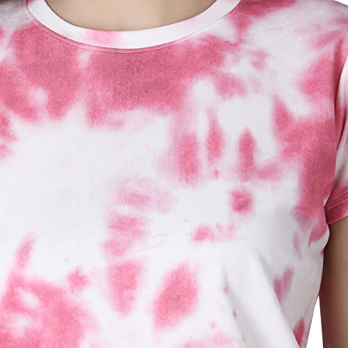 Thumbnail: GRECIILOOKS Pajama Set for Woman| Cotton Lycra Tie-Dye Night Suit Set| Lounge We