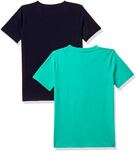 Thumbnail: Amazon Brand - Jam & Honey Boy's Mix Pattern Regular T-Shirt (JHSS20BTSHP254_Nav