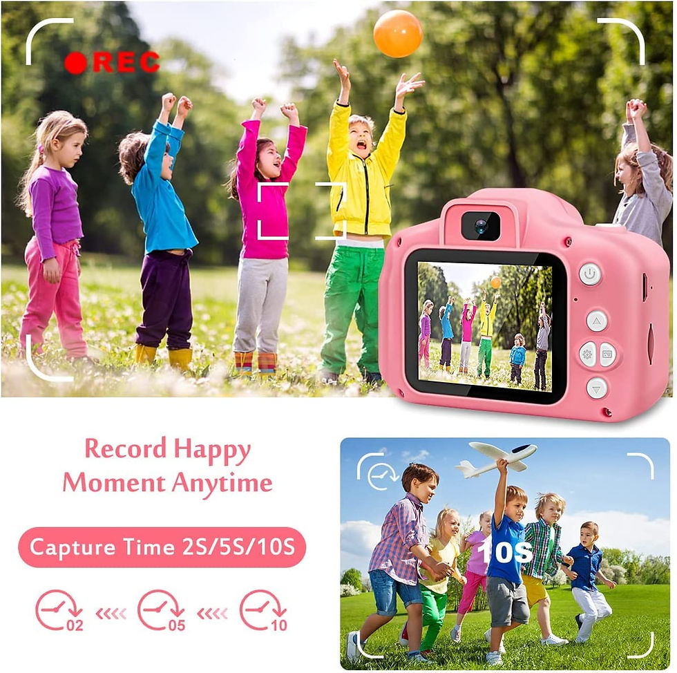 Thumbnail: Toys for 4+ to 12 Year Old Boys, Kids Selfie Camera for Boys,Digital camera
