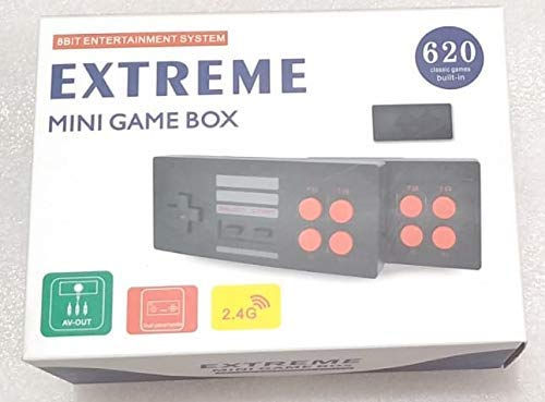 Thumbnail: Plug and Play Wireless Video Games for Kids (8 Bit Retro Built-in Games) Up to 