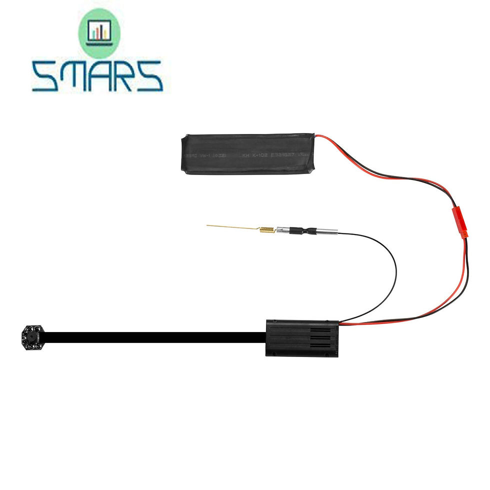 Thumbnail: smars Wireless Wi-Fi 1080p Full HD 90 degree Viewing Area Flexible Camera, Black