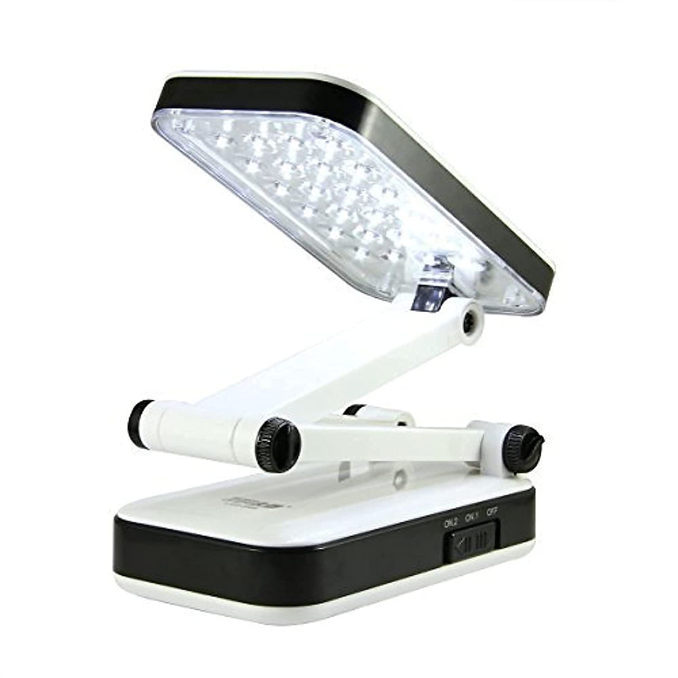 Thumbnail: solar table study light mini audio gsm device live audio calls.